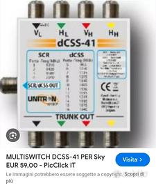 Multiswitch dcss-41 sky