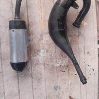 scarico completo yamaha yz 125