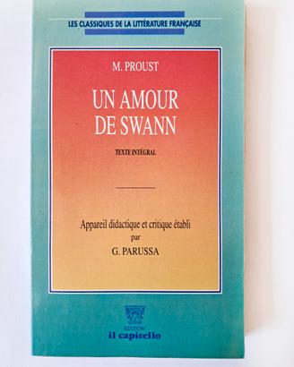 Un Amour De Swann, Proust, Libro Studio Analisi