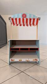 Banco fruttivendolo giocattolo/teatro 