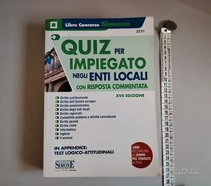 Quiz per impiegato negli enti locali. 2019
