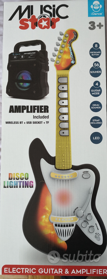 iDance JAM HERO Chitarra elettrica + Amplificatore BT Wireless