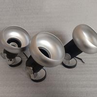 Lotto 3 Lampade Space Age