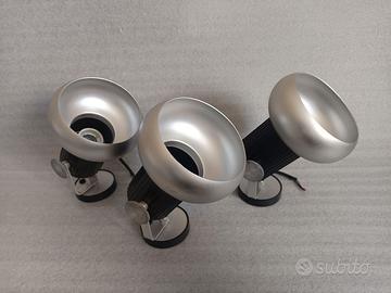 Lotto 3 Lampade Space Age