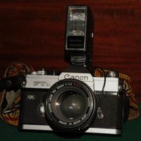 CANON FTb QL con 50mm e 135mm  MINT