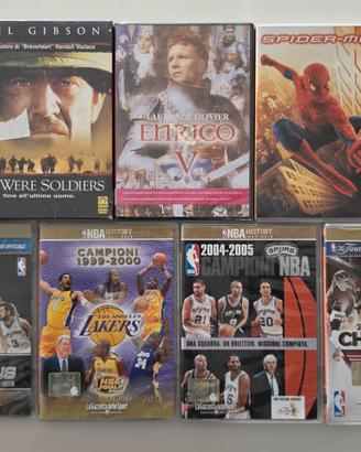 Lotto 9 DVD NBA HarryPotter Spiderman PearlHarbor