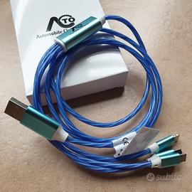 Cavo usb 3 in 1 ACI Automobile Club Torino phone