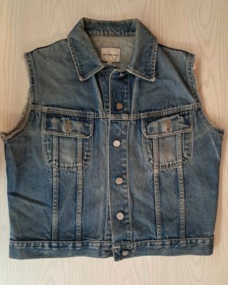 Gilet vintage in denim Calvin Klein Jeans