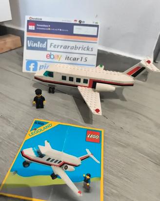 LEGO 6368 aereo Legoland vintage con istruzioni