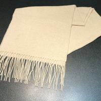 Sciarpa beige in Cashmere, Angora e lana