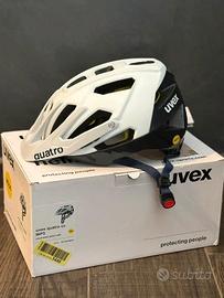 Casco MTB bici Uvex Quatro CC Mips uomo donna 52-5
