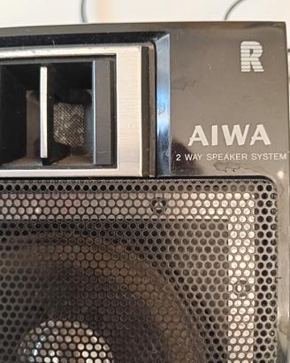 Casse acustiche Aiwa con presa jack 3.5mm