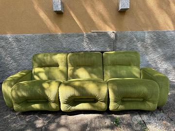 Divano Componibile con Poltrona anni ‘70