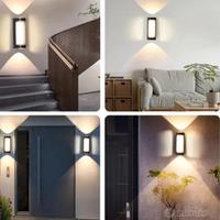 Lampada da Parete Esterno, 1800lm IP65 6W