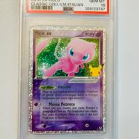 Carta pokemon Mew ex gran festa psa 10 ita