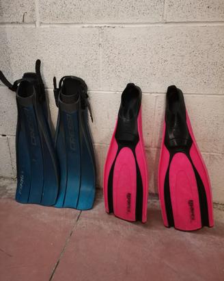 PINNE CRESSI FROG E PINNE MARES