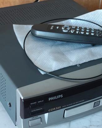 lettore registratore di cd audio Philips CDR 560 