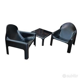 salottino alto design modernariato