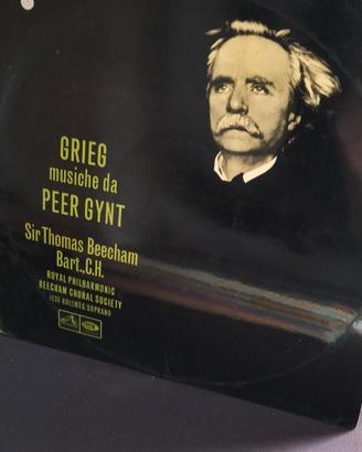 Vinile 33 giri Musiche Edvard Grieg da Peer Gynt 