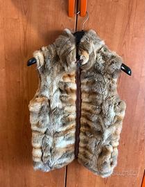 Gilet pelliccia vera