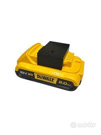 Supporto batteria dewalt