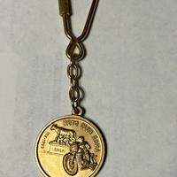 portachiavi in bronzo moto club roma 3° raduno naz