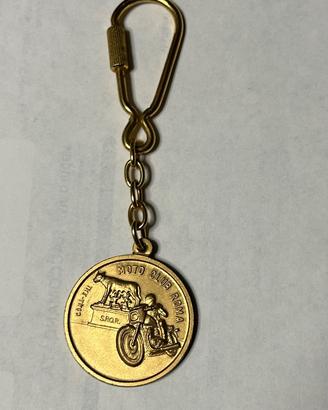 portachiavi in bronzo moto club roma 3° raduno naz