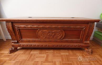 cassapanca legno