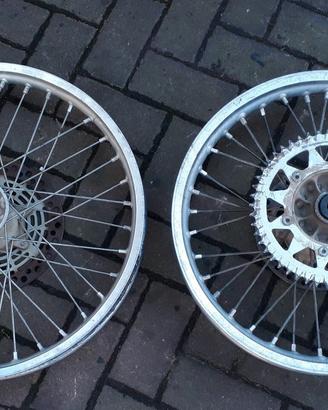 RM 125 '97 '98 : forcella radiatore centralina cer