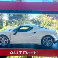 Alfa 4c coupe Autoart 1/18