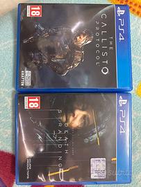 ps4 THE CALLISTO PROTOCOL e DEATH STRANDING