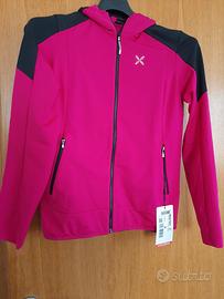 felpa capuccio lighr Revolution fucsia 