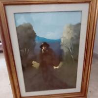 Quadro con cornice D'Andrea Ultime luci