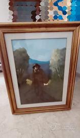 Quadro con cornice D'Andrea Ultime luci