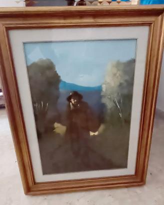 Quadro con cornice D'Andrea Ultime luci