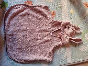 Asciugamano neonata BAMBOOM+ con orecchie 