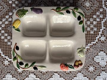 Antipastiera Ceramica Vintage Prod. Esclusiva