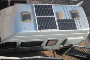 Impianto fotovoltaio su camper