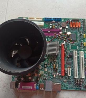 Scheda madre EG31M motherboard + ventola + process