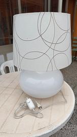 Lampada ikea con paralume