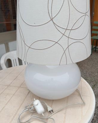 Lampada ikea con paralume