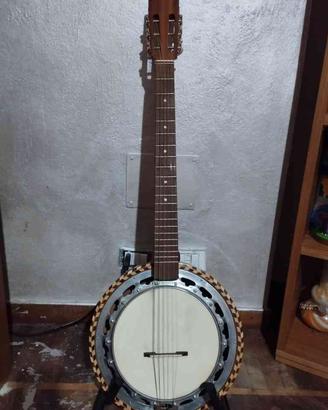 banjo italiano 6 corde