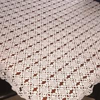 Tovaglia cotone ricamata a mano