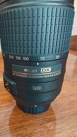 Nikon AF-S DX NIKKOR 55-300mm VR ED  Pari al nuovo