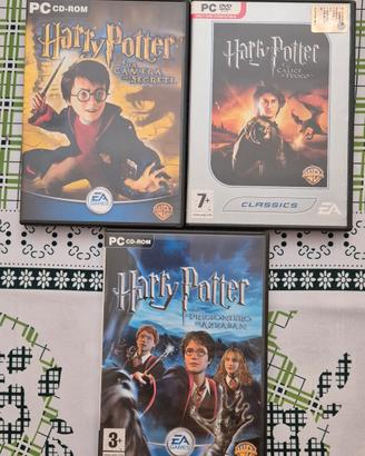 3 videogiochi PC Harry Potter