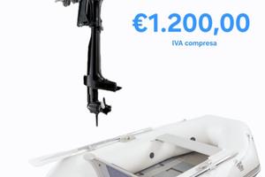 Motore Suzuki 2,5hp più tender Eurovinil nuovi