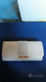 Pochette sparkling dorata