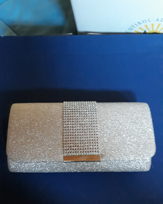 Pochette sparkling dorata