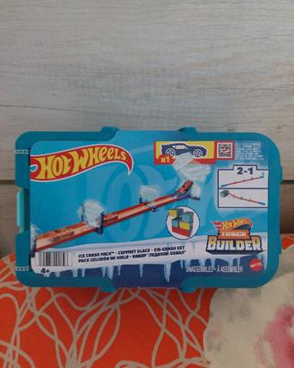 Hot Wheels Track Builder Ice Crash Pack HKX40