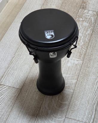 DJEMBE 9"  TOCA SINTETICO BLACK MAMBA